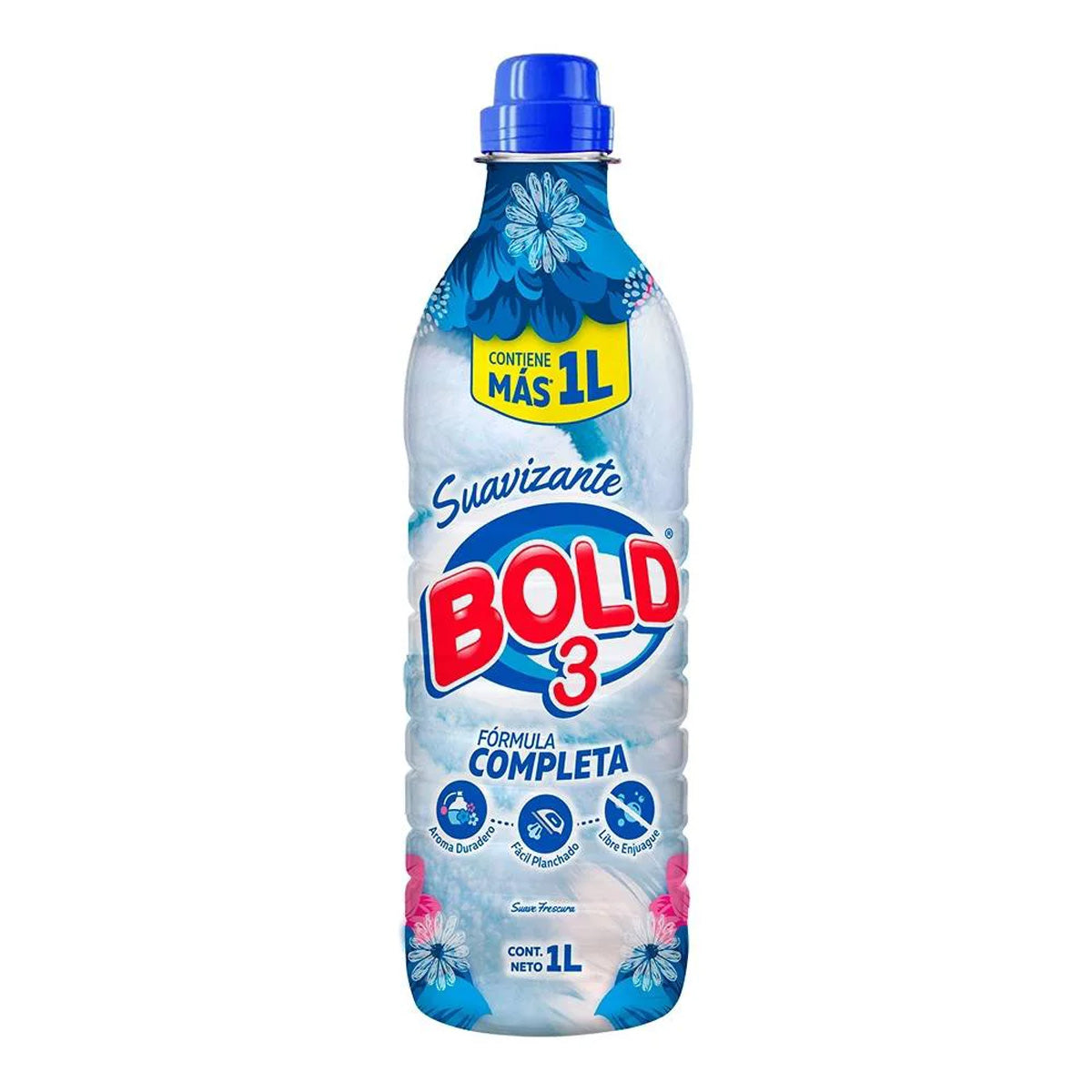 BOLD 3 Suavizante Suave Frescura 1L