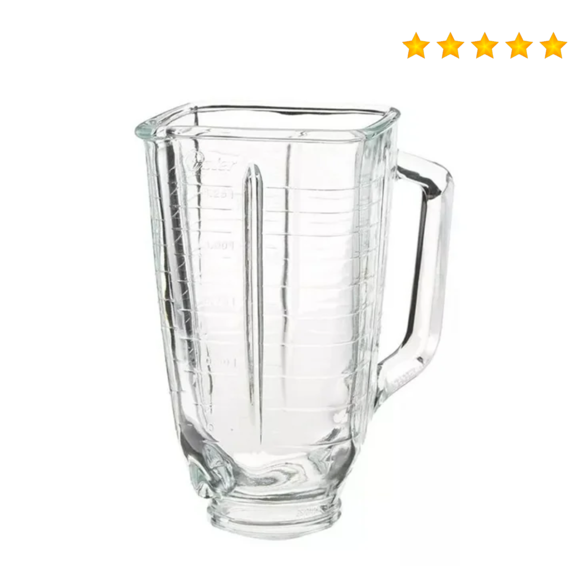 Vaso De Vidrio Clásico 025843 1.25 L Graduado*