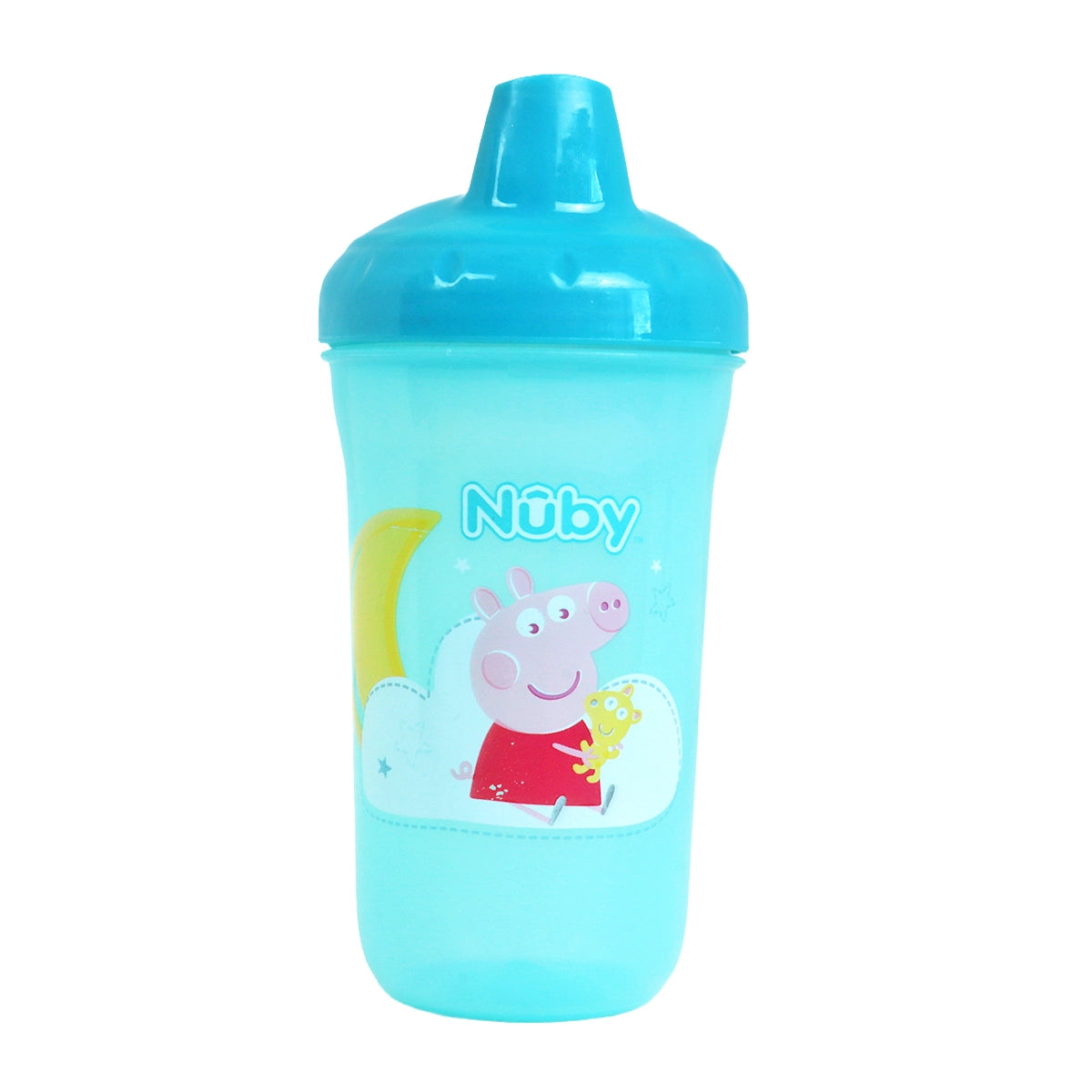 Vaso Entrenador Antiderrames Nuby, Pepa Pig, 300 ml