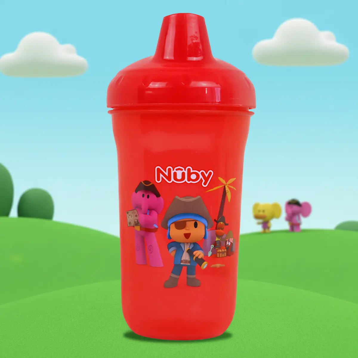 Vaso Entrenador Antiderrames Nuby, Pocoyo