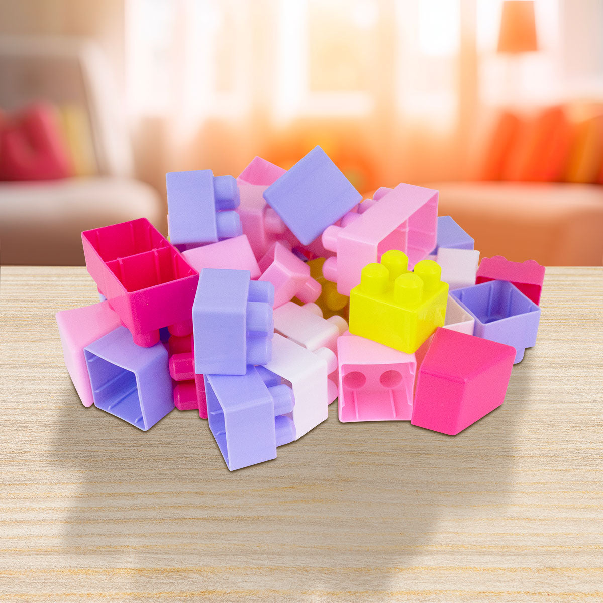 Bloques de Colores Pastel 34 Pzas