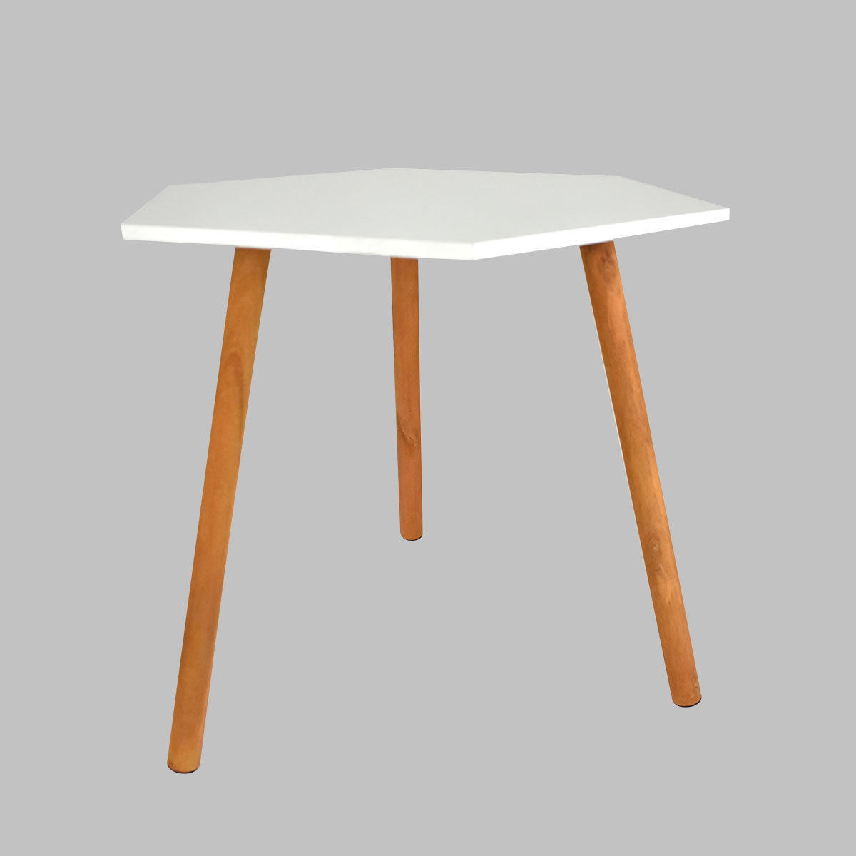 Kit de Mesas, Forma Hexagonal Blanca ¡Llévate 3 y paga 2!