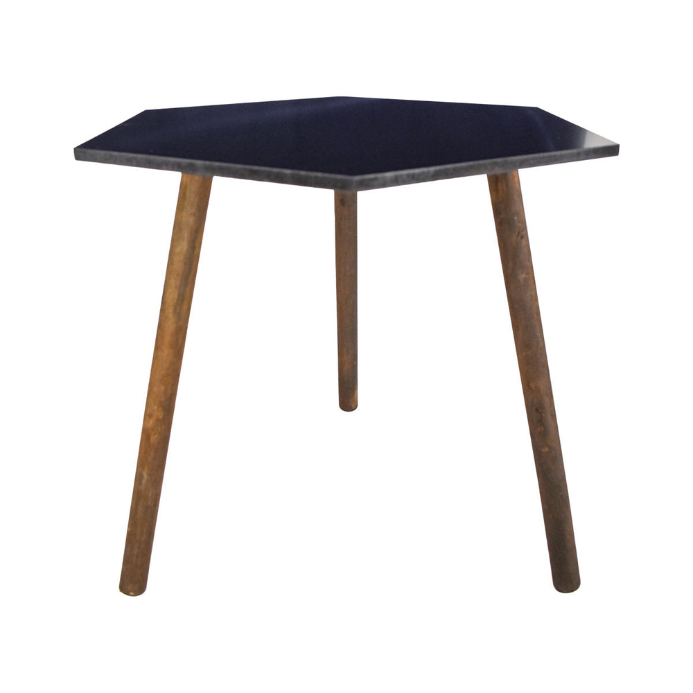 Kit de Mesas, Forma Hexagonal Negra ¡Llévate 3 y paga 2!