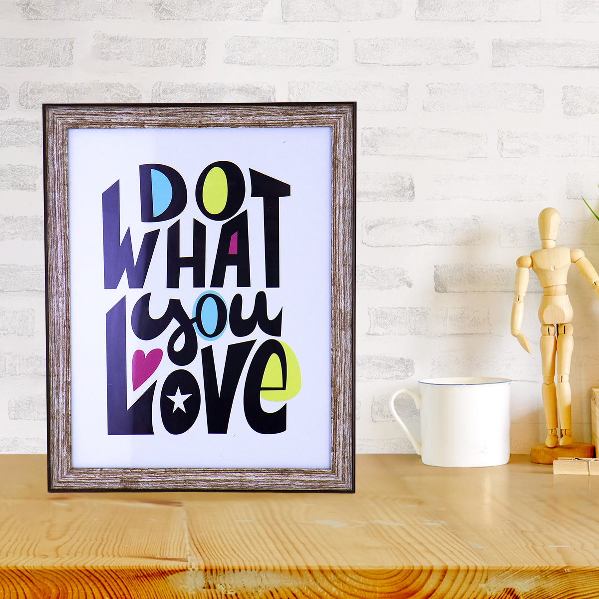 Portarretratos de Madera color Café 24x30cm