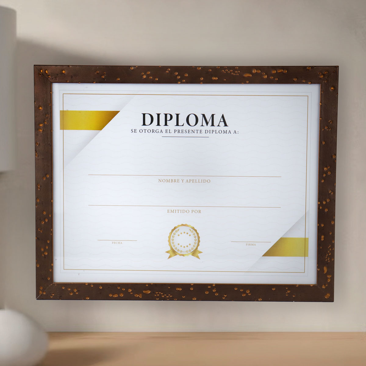 Porta Documento, Color Cobre