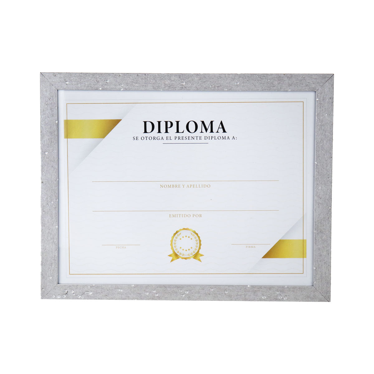 Porta Documento, Color Gris