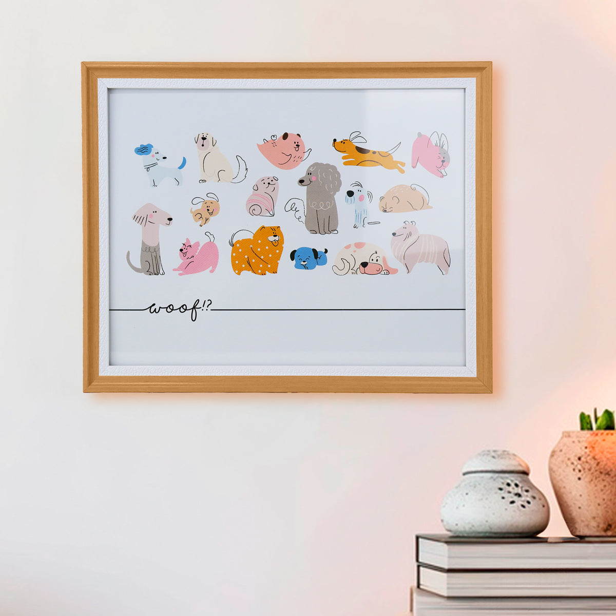 Portadocumento, Marco Café y Blanco