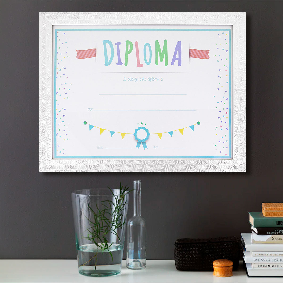 Portadocumento color Plata