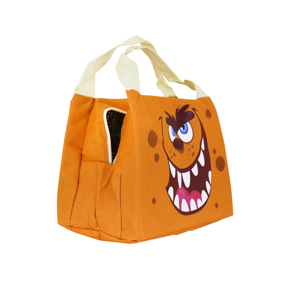 Lonchera de Monstruo para Niños, color Naranja