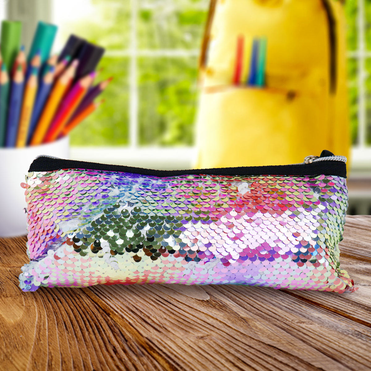 Lapicera, Lentejuelas, Color Tornasol