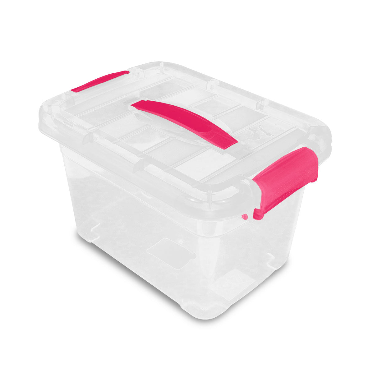 Caja de Plástico Venecia color Fucsia 6L