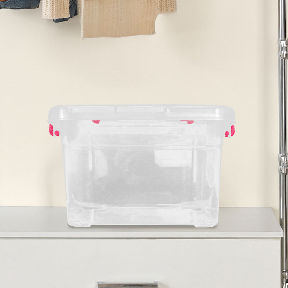 Caja de Plástico Venecia color Fucsia 6L