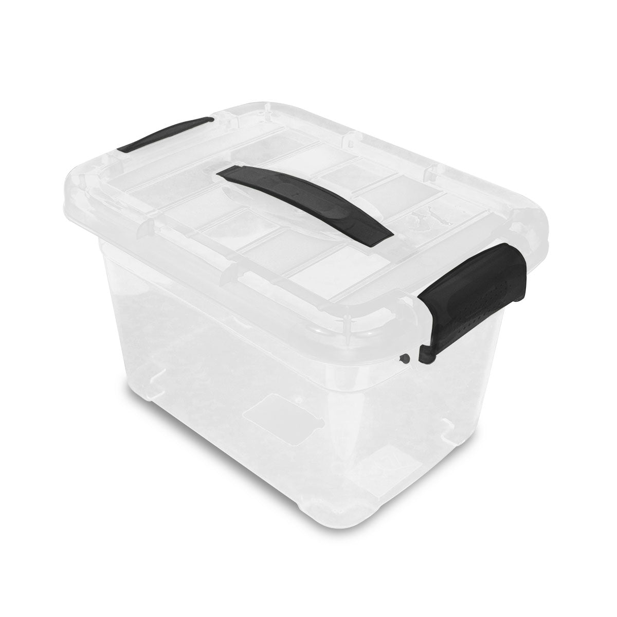Caja de Plástico Venecia color Negro 6L