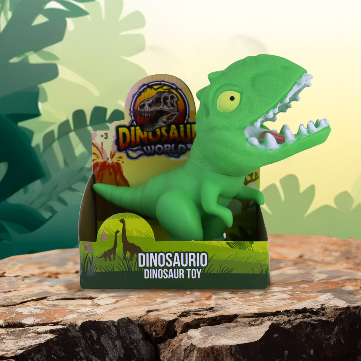 Juguete de Dinosaurio color Verde para Niños
