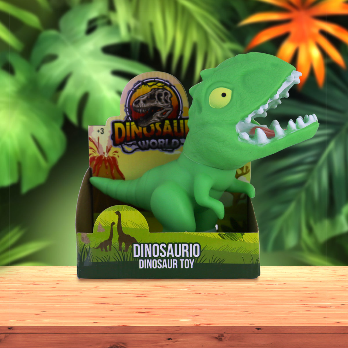 Juguete de Dinosaurio color Verde para Niños