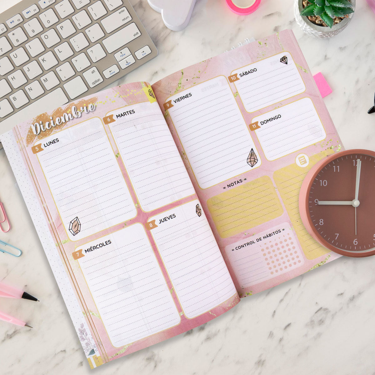 Agenda 2022-2023 con Diseño de Colores