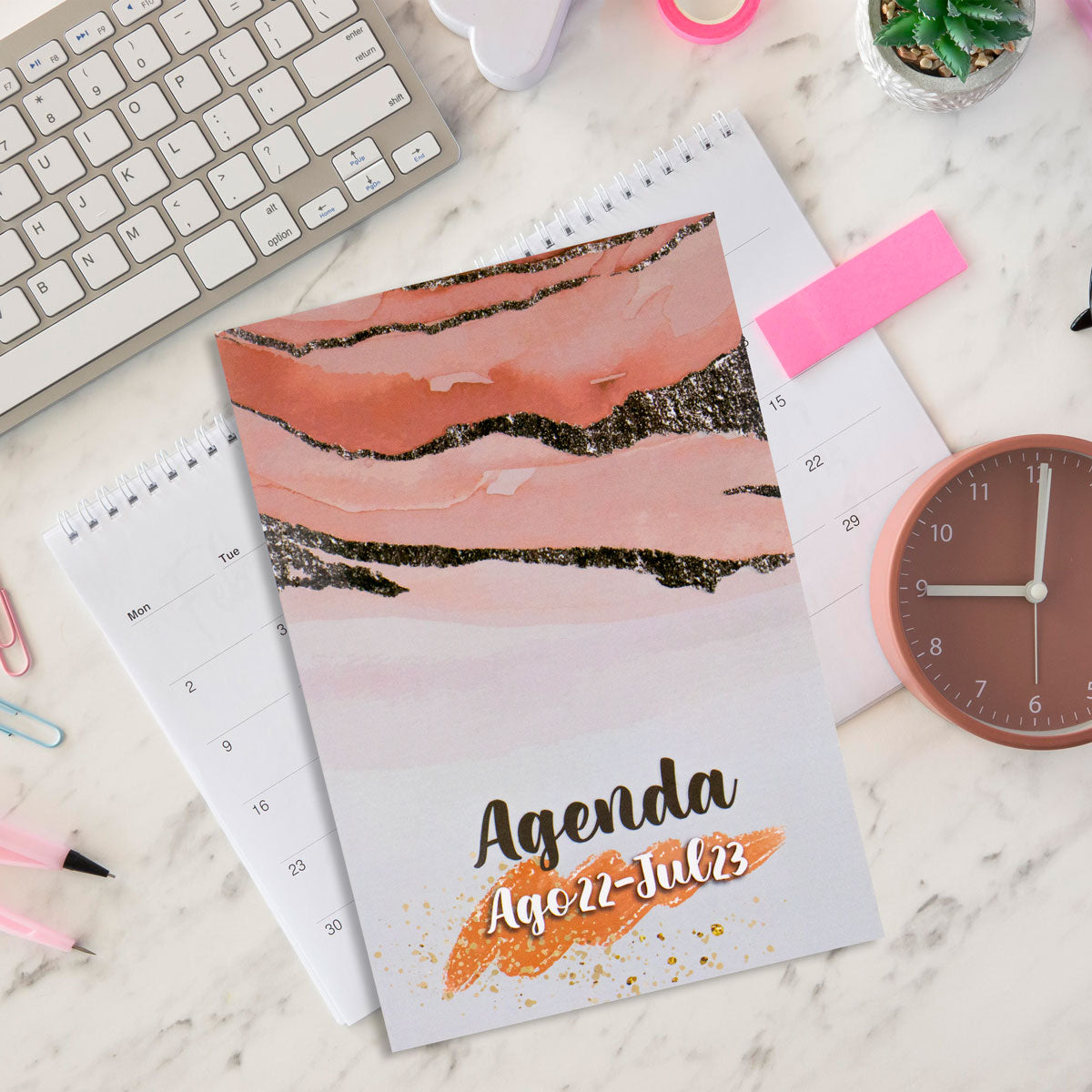 Agenda 2022-2023 con Diseño de Colores