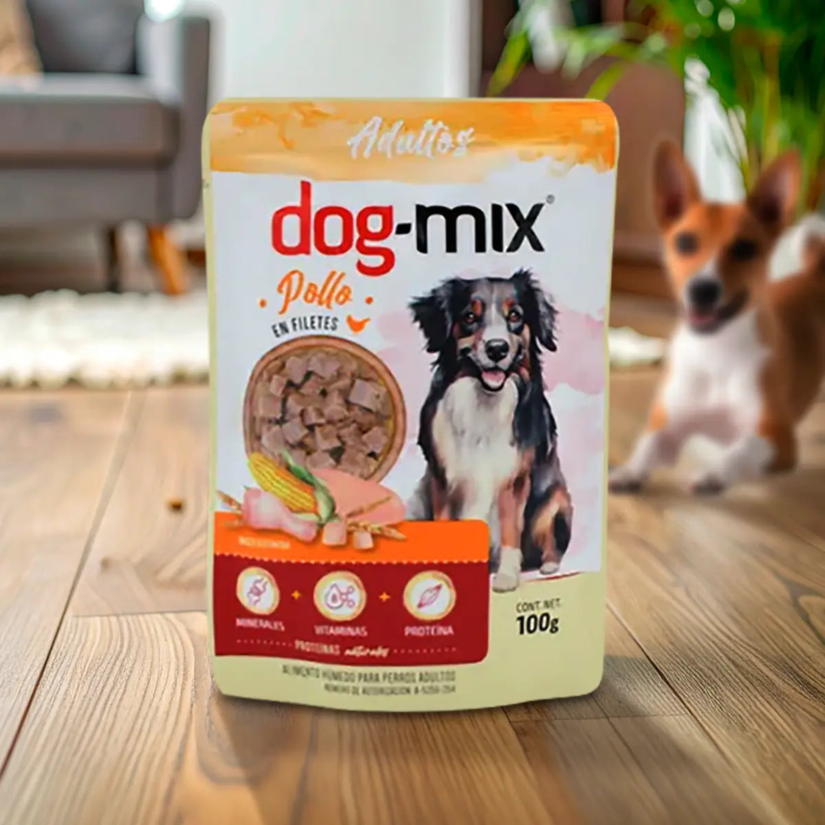Alimento Húmedo Balanceado para Perro, Dog Mix, Adulto, 100 gr