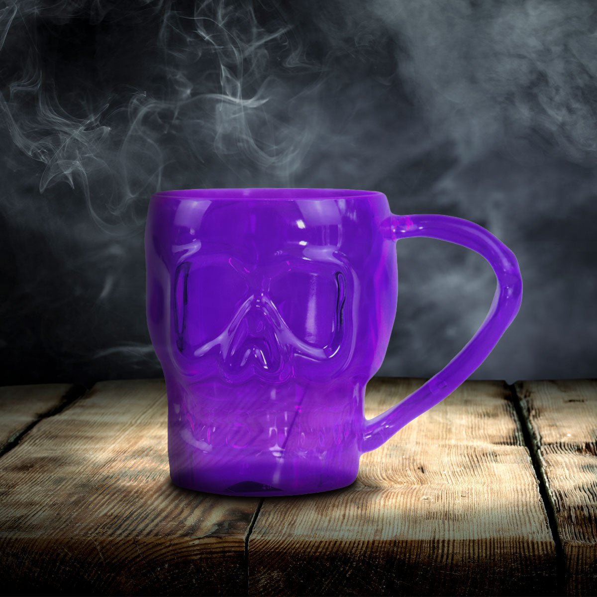 Calavera, Taza, Color Morado
