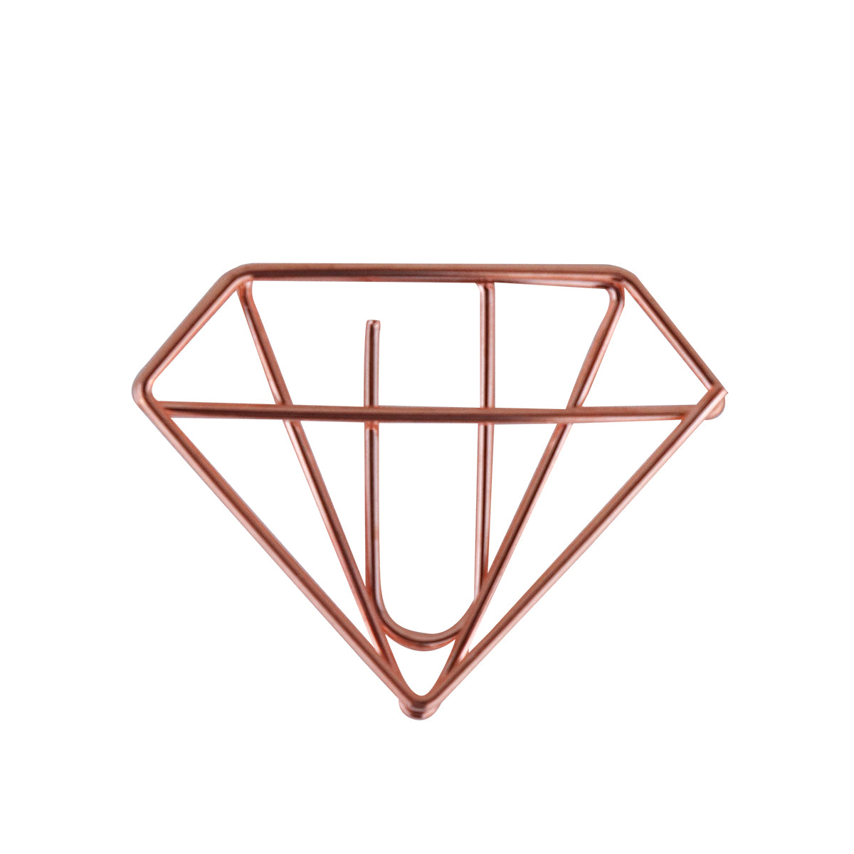 Clips con Diseño de Diamante, 8 pzas