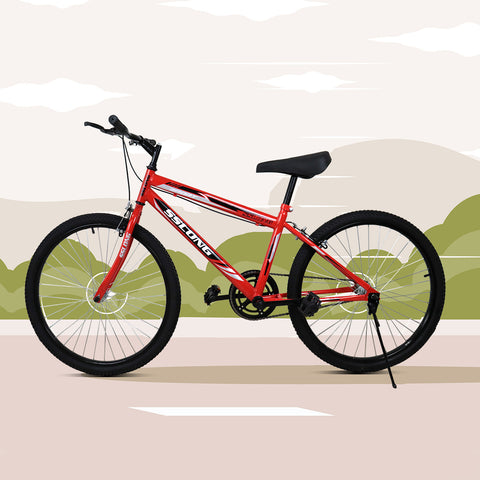 Bicicleta Sportbike Rodada 26, Rojo