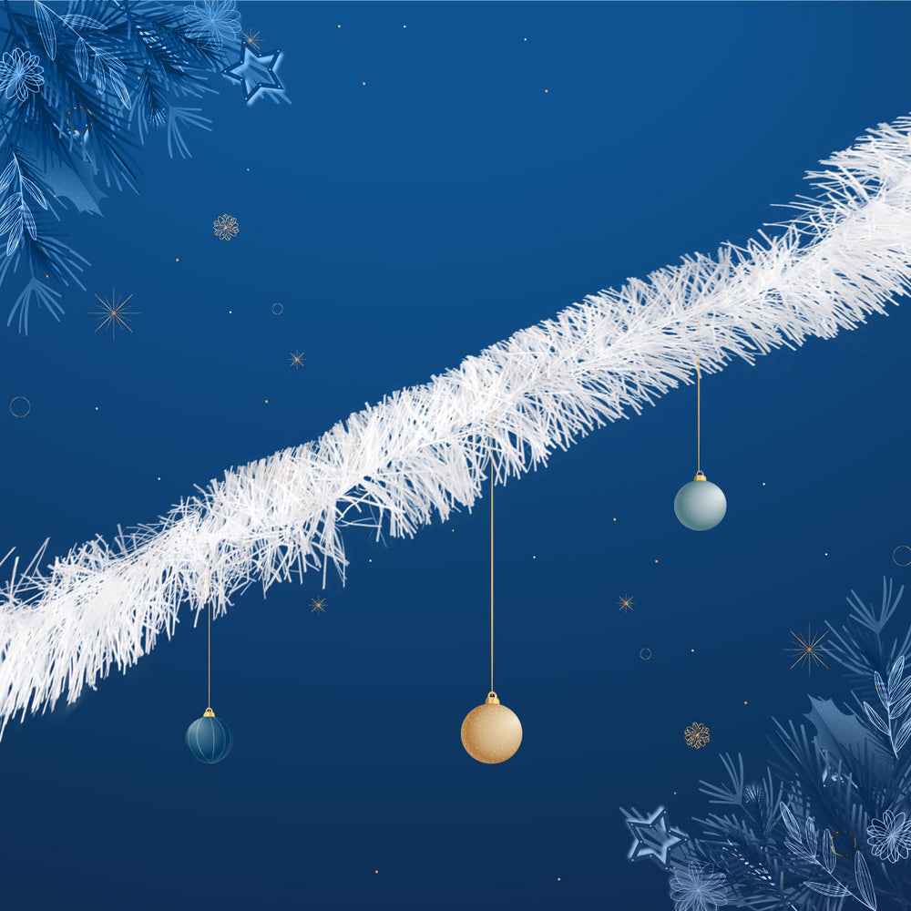 Guirnalda Navideña de Tinsel Brillante