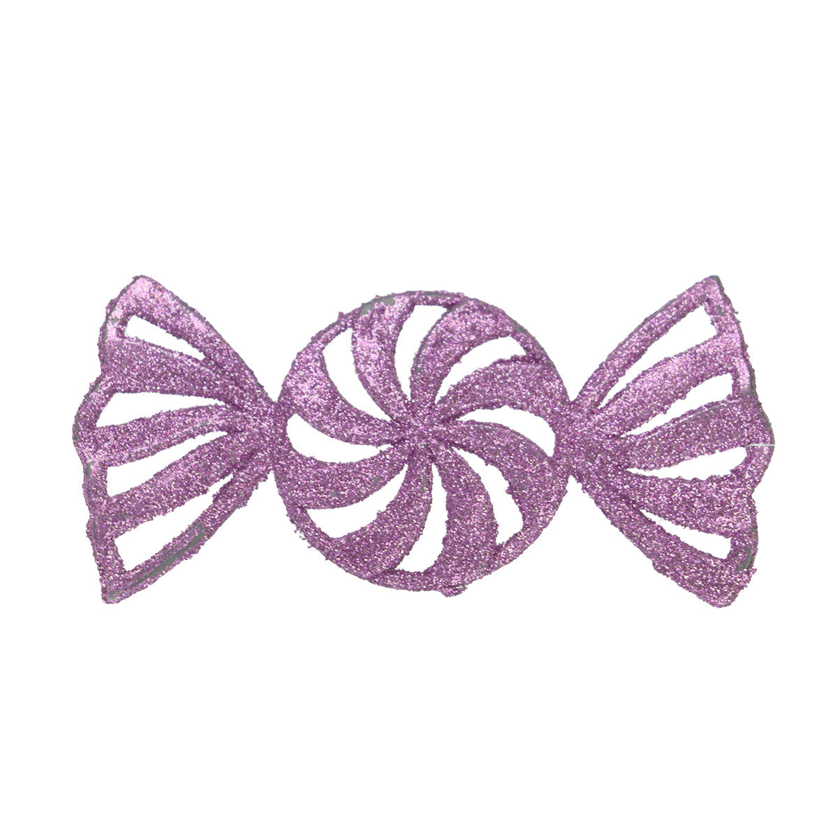 Caramelos Decorativos con Diamantina Color Rosa, 3 piezas.