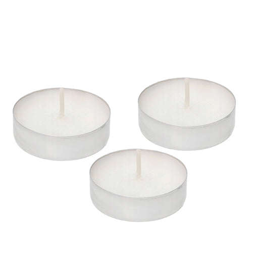 Paquete de Velas color Blanco, 3 piezas