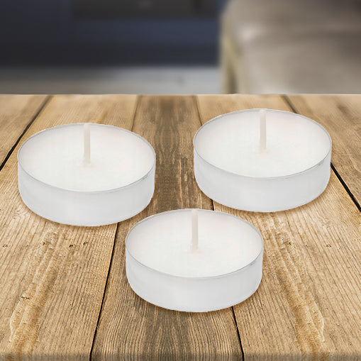 Paquete de Velas color Blanco, 3 piezas