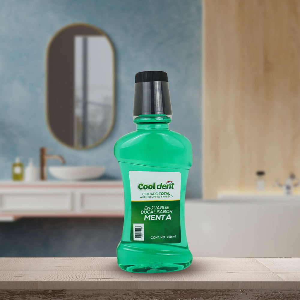 Cool Dent, Enjuague Bucal Dental Menta 250ml