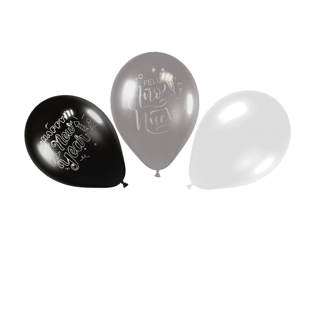 Bouquet de Globos con Diseño de Año Nuevo