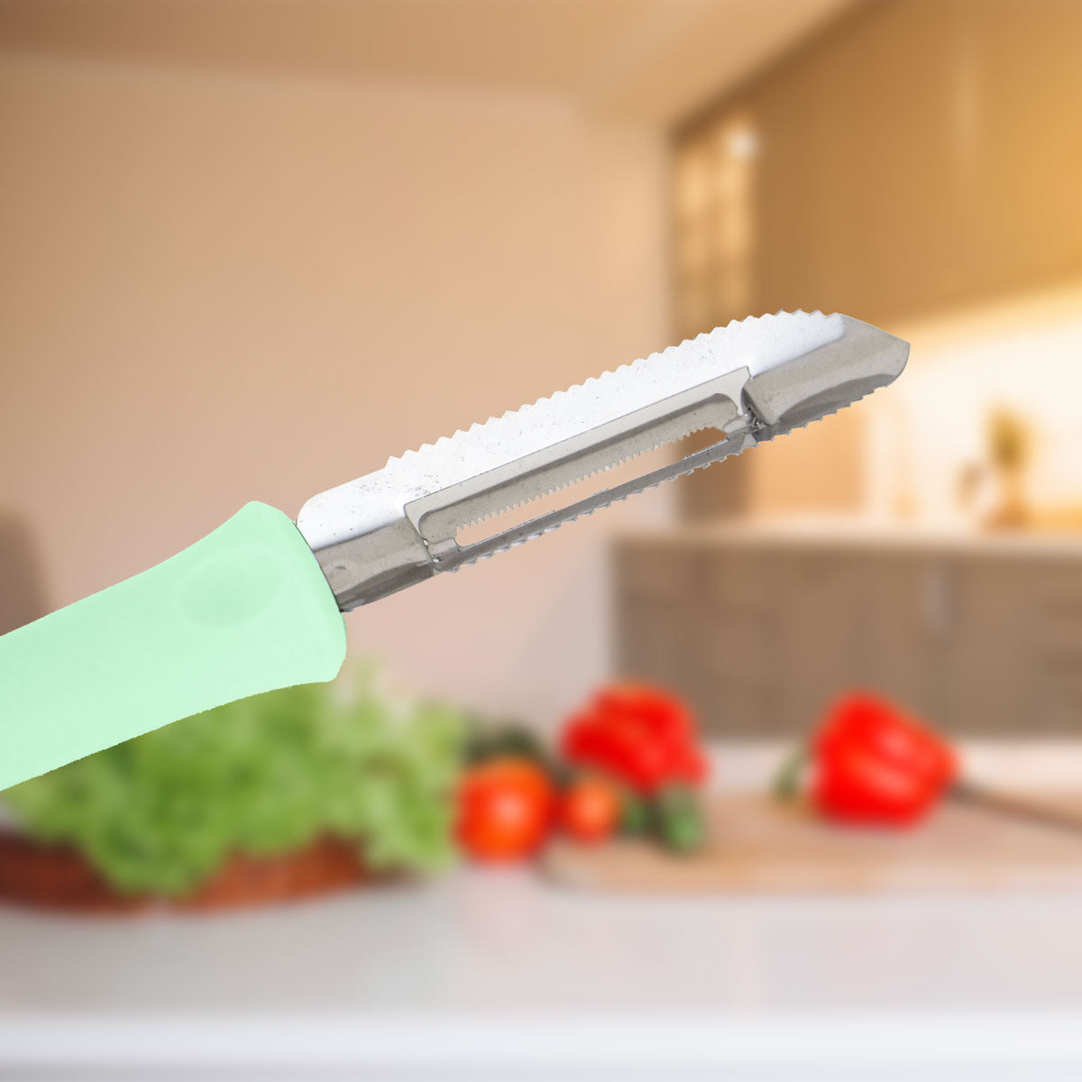 Inkanto Pelador con Mango color Menta