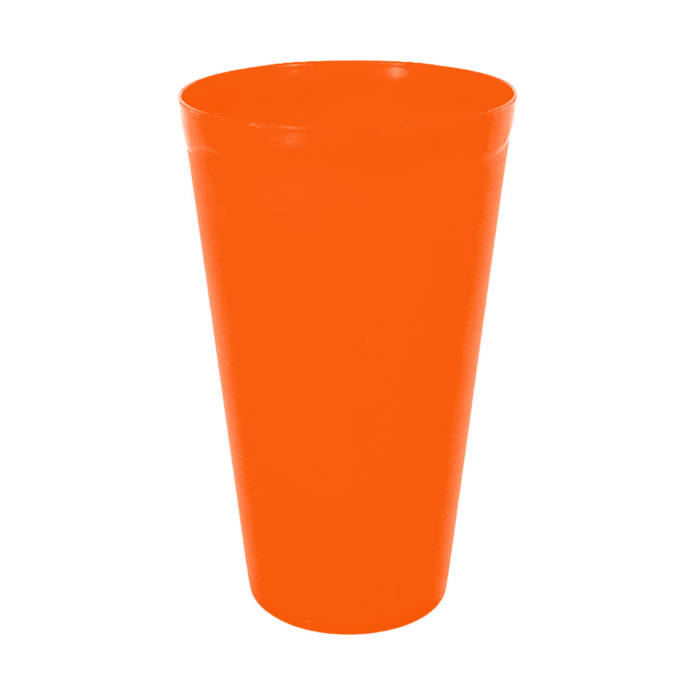 Vaso de Plástico color Naranja 470ml