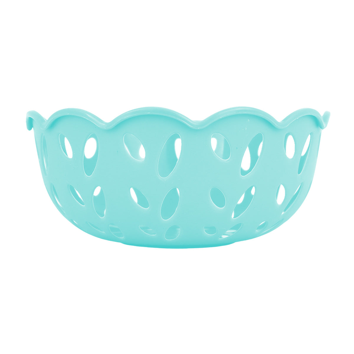 Canasta Calada para Almacenamiento, color Aqua