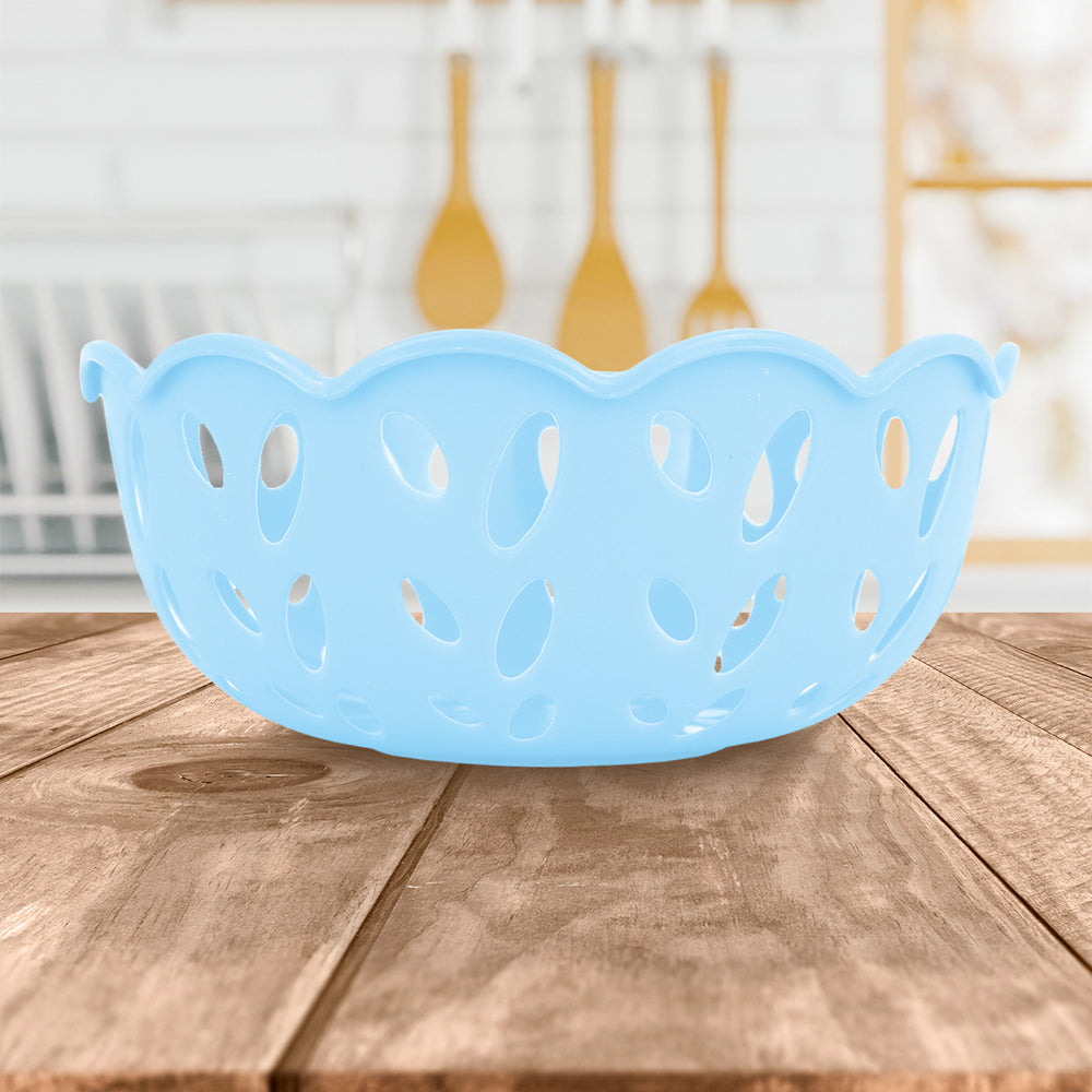 Canasta Calada para Almacenamiento, color Cielo