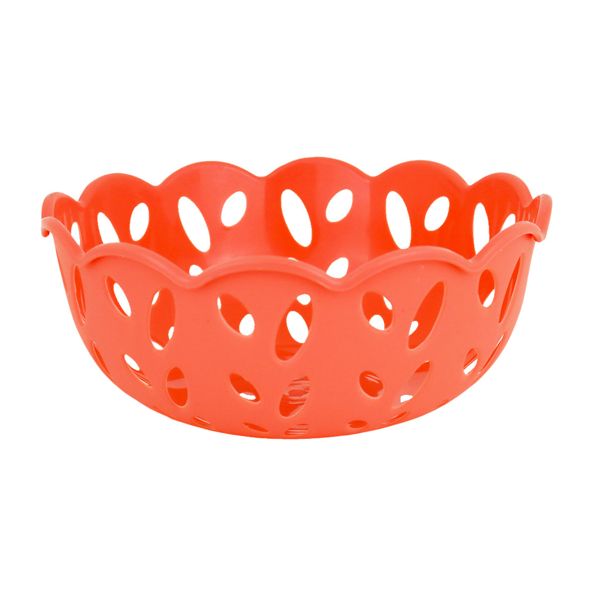 Canasta Calada para Almacenamiento, color Mamey