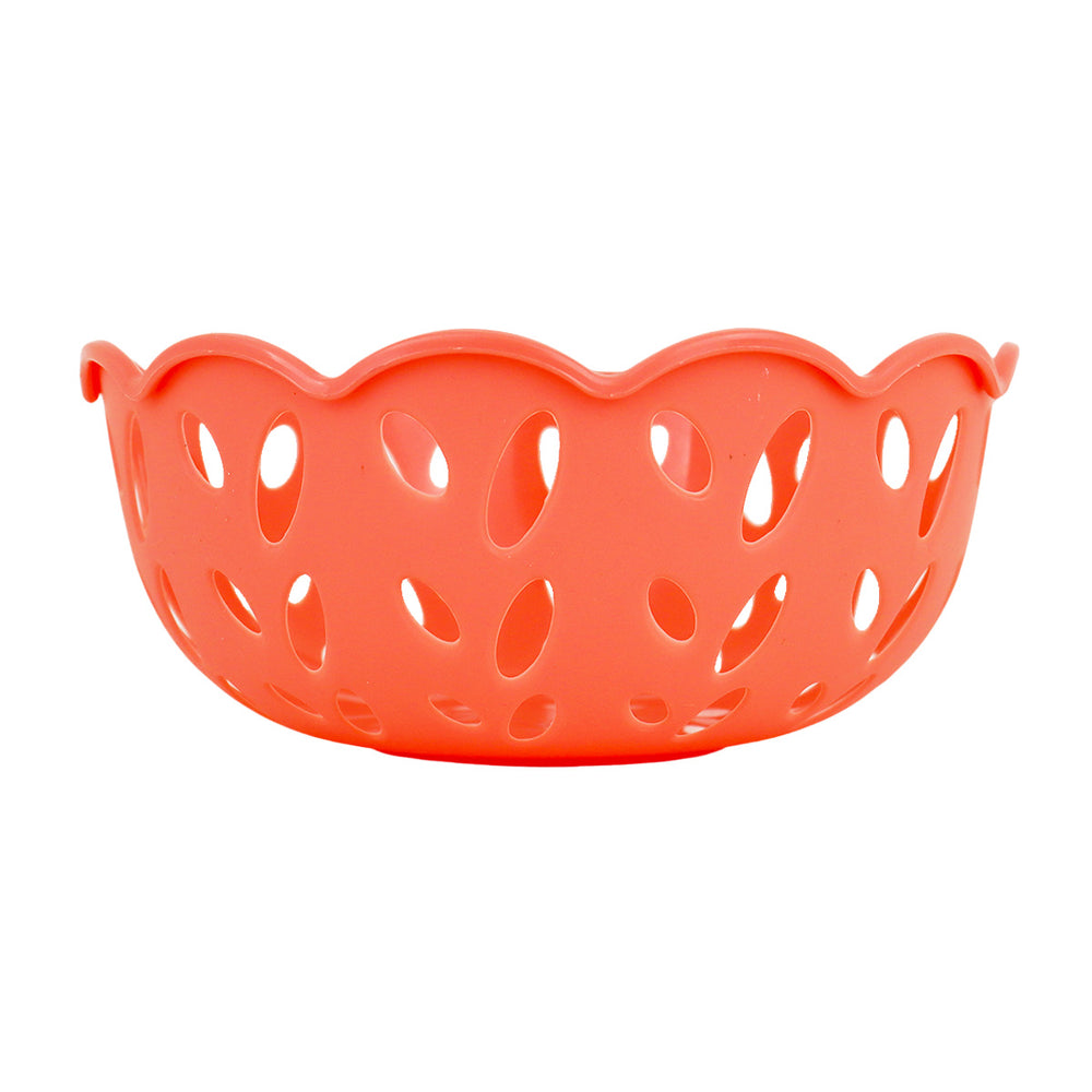 Canasta Calada para Almacenamiento, color Mamey