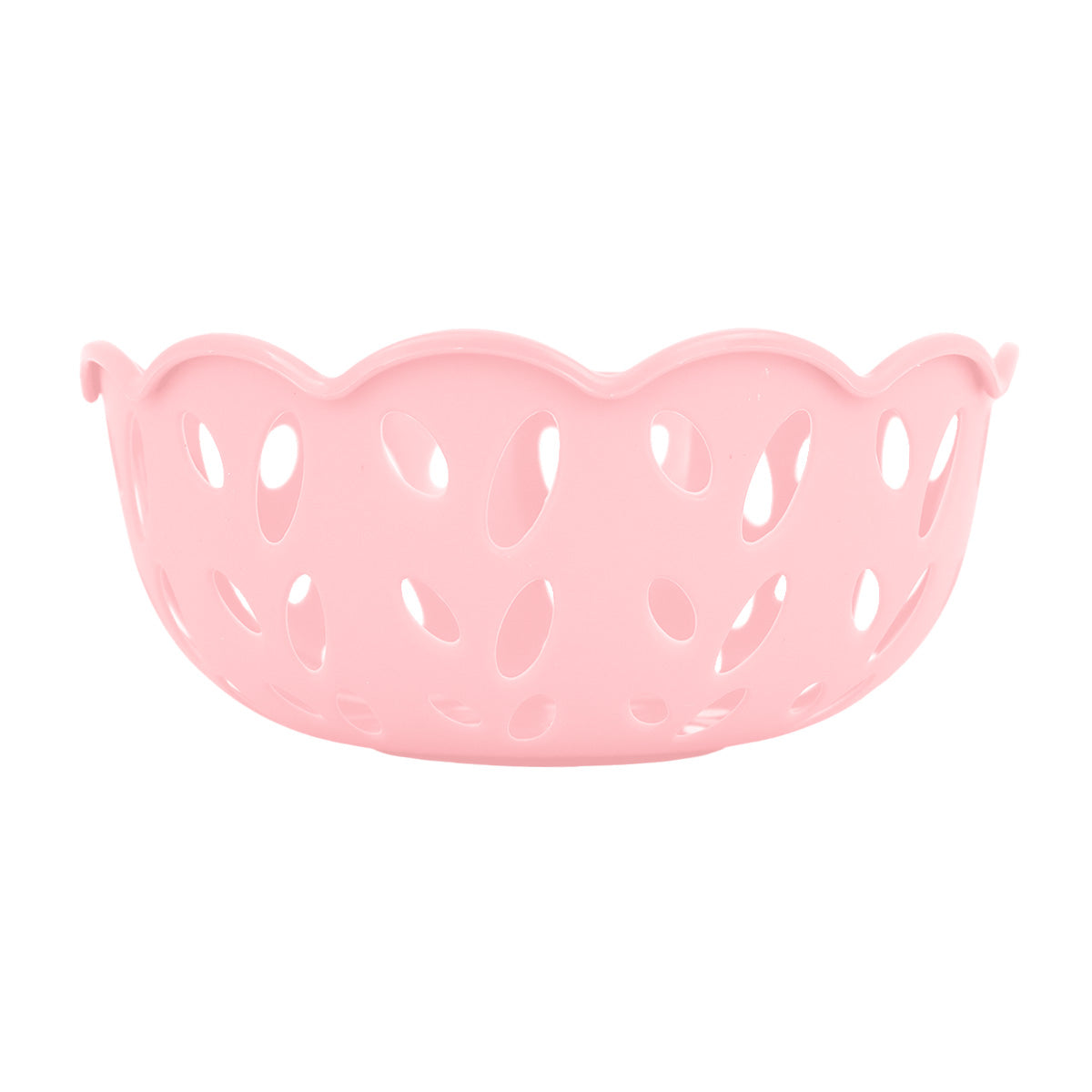 Canasta Calada para Almacenamiento, color Rosa