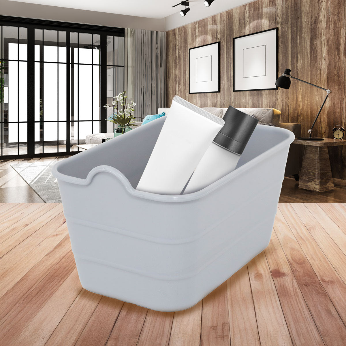 Canasta Organizadora, Color Gris