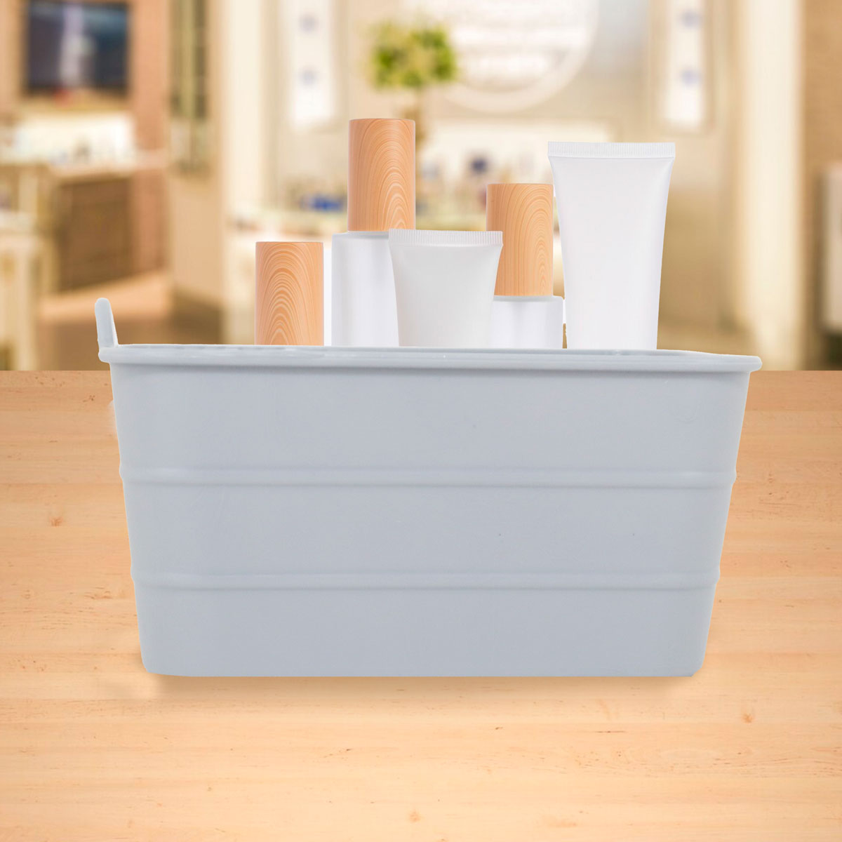 Canasta Organizadora, Color Gris