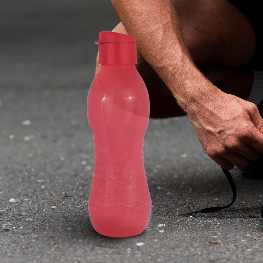 Botella de Plástico Nirmal color Rojo, 750ml