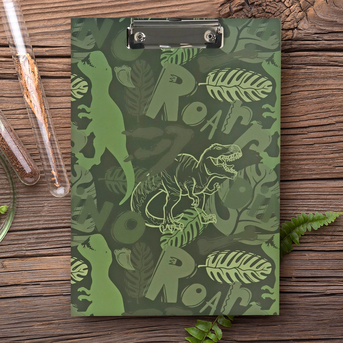 Tabla Organizadora con Clip, Diseño Dinosaurios