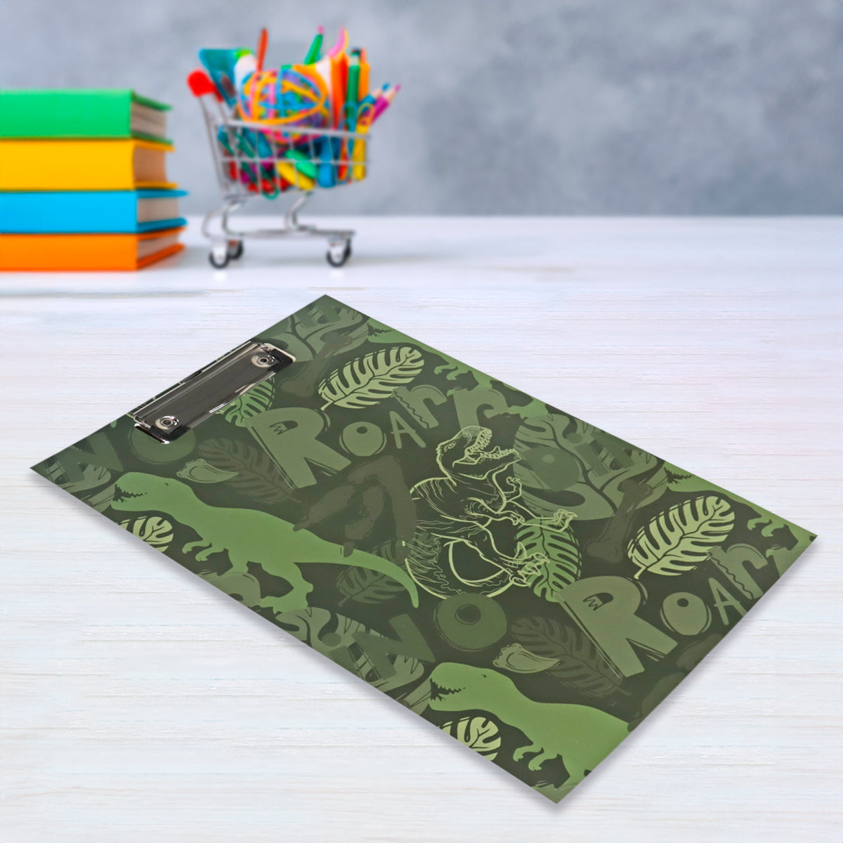 Tabla Organizadora con Clip, Diseño Dinosaurios