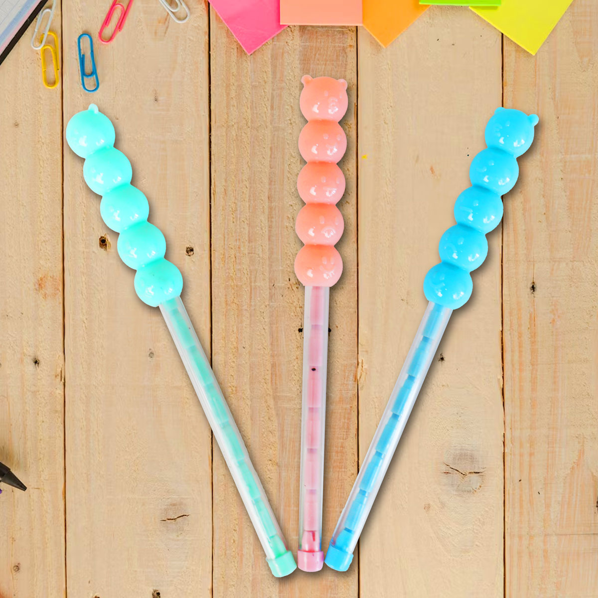 Set de 3 Lápices, Ositos