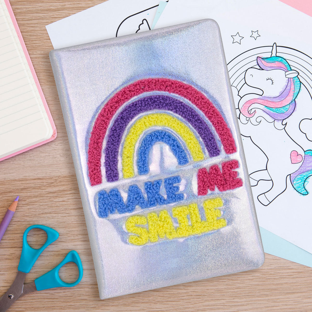 Libreta Smile Arcoiris 80H