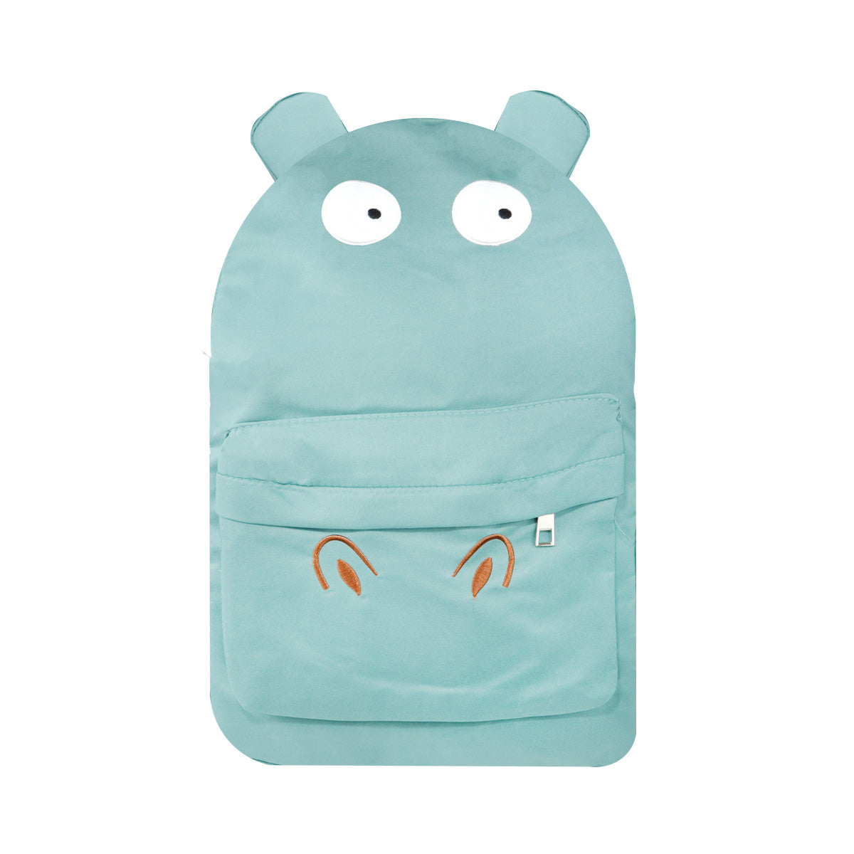 Mochila con Diseño Divertido, Color Verde