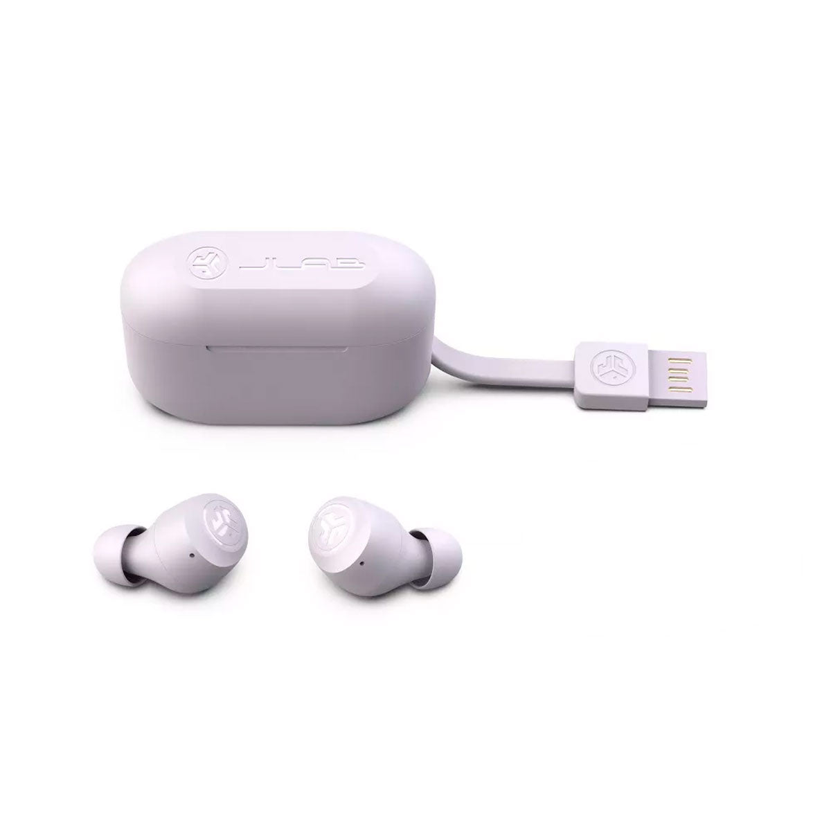 Auriculares Bluetooth True Wireless color Lila, JLab Go Air Pop (Reacondicionado)