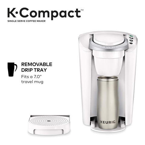 Cafetera para Cápsulas K-Cup de una sola porción, Keurig K-Compact