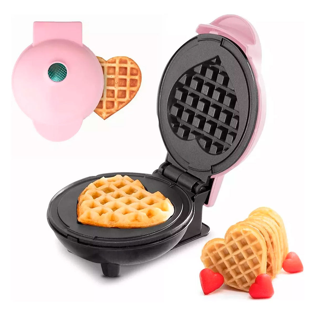 Mini Waflera en Forma de Corazón, Dash