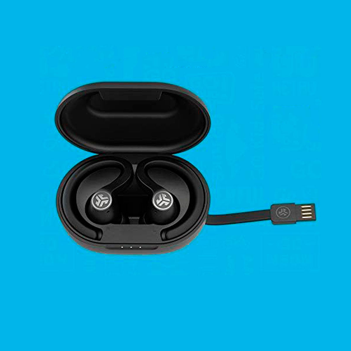 Auriculares Inalámbricos color Negro, JLab JBuds Air Sport (Reacondicionado)